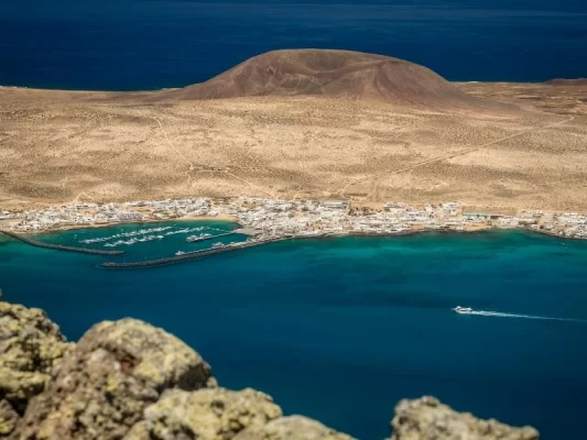 a ferry journey to La Graciosa island is an unusual thing to do in Lanzarote when on holiday
